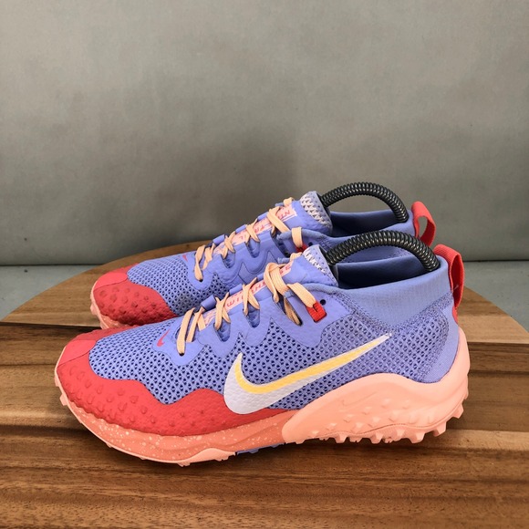 Nike Wildhorse Trail Womens Running Shoes Purple Lilac Coral CZ1864-501 Size 7 - Picture 3 of 7